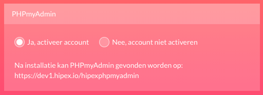 Enable phpmyadmin