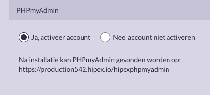 Enable phpmyadmin