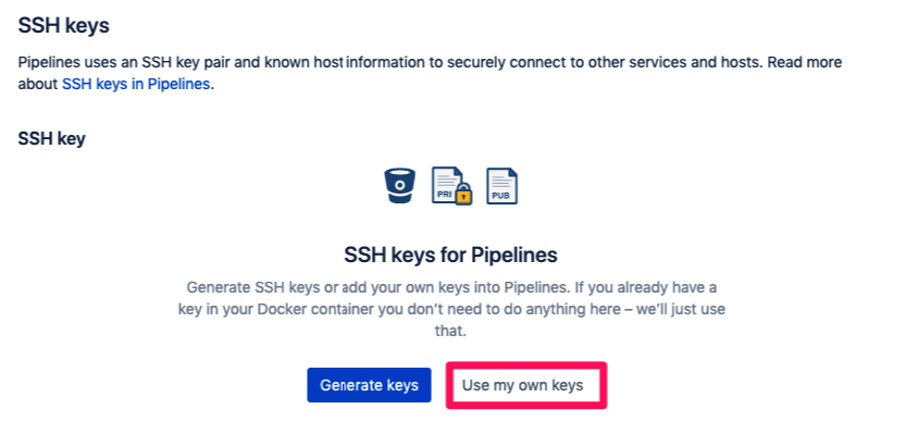 configure deploy key in bitbucket