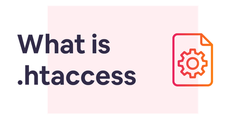 What is a .htaccess file and how can you create one?