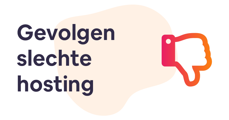 3 negatieve gevolgen van slechte hosting